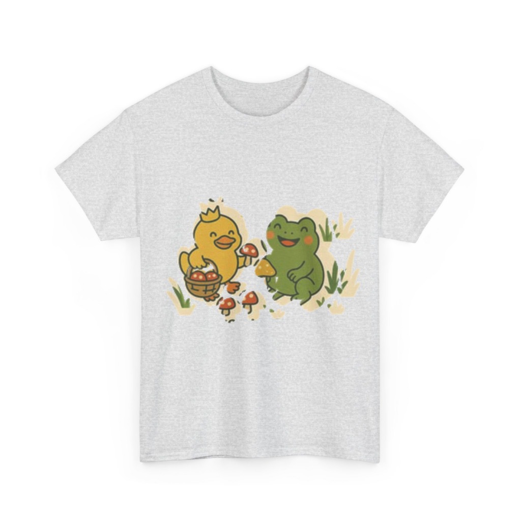 Duck & Frog Mushroom Foraging Graphic Tee