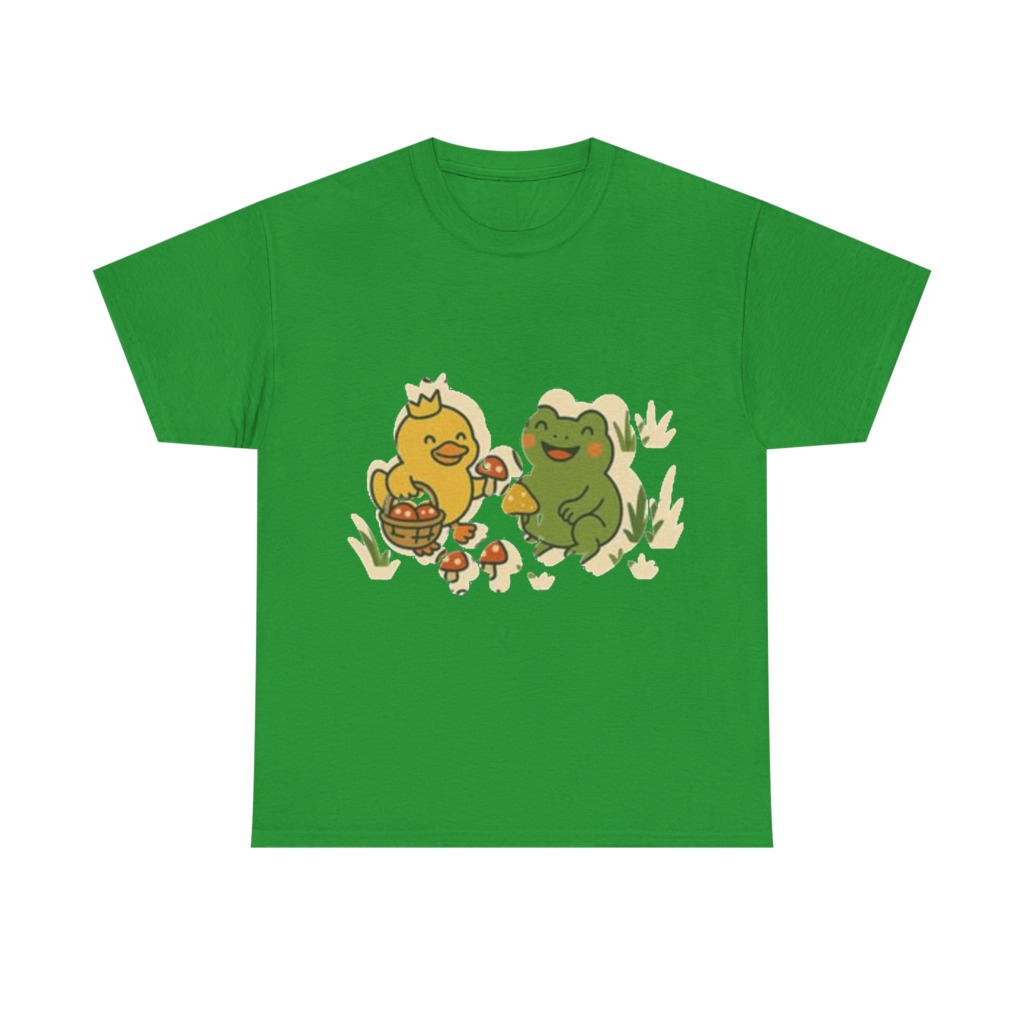 Duck & Frog Mushroom Foraging Graphic Tee