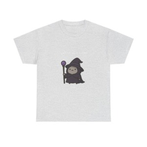 T-Shirt: Cute Wizard 'ADHD M'Lord' Print