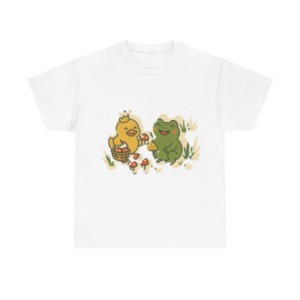 Duck & Frog Mushroom Foraging Graphic Tee