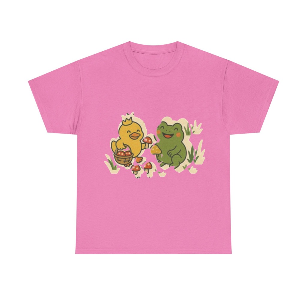 Duck & Frog Mushroom Foraging Graphic Tee