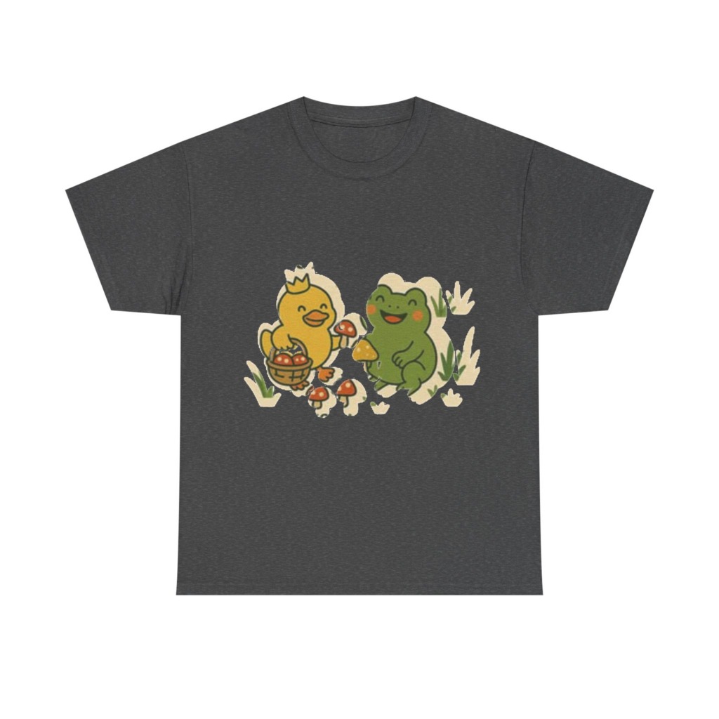 Duck & Frog Mushroom Foraging Graphic Tee