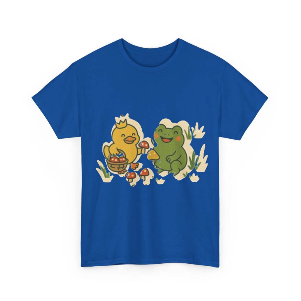 Duck & Frog Mushroom Foraging Graphic Tee
