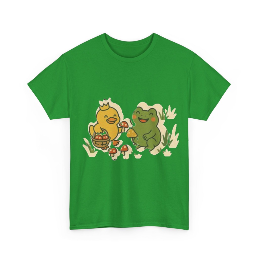 Duck & Frog Mushroom Foraging Graphic Tee
