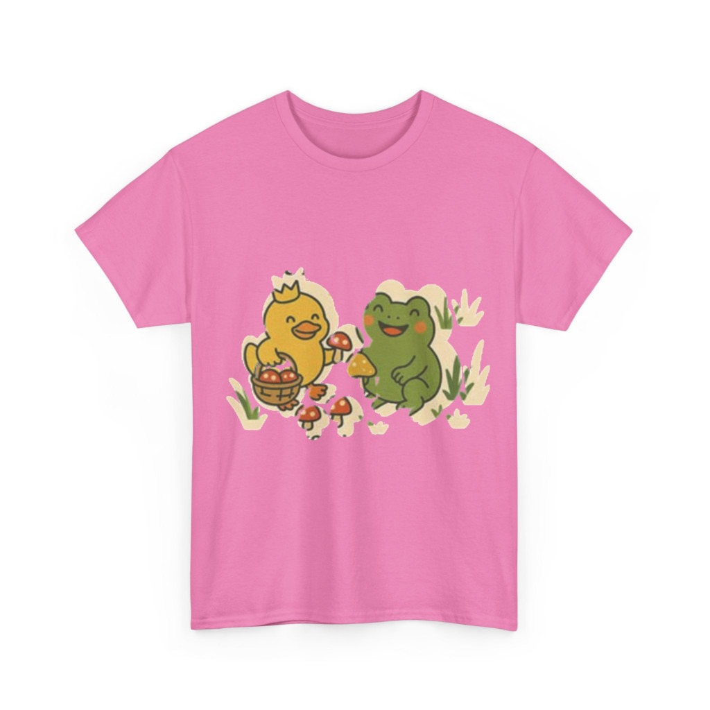 Duck & Frog Mushroom Foraging Graphic Tee
